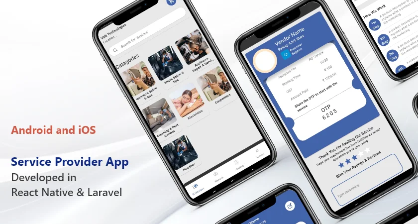 Revolutionizing Service Provider Mobile Applications For Android & iOS